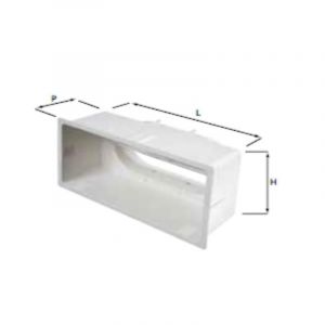 Atlantic PLENUM ABS 400X200 - BBG-ABS 400X200