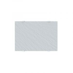 Campa Intuis signature Radiateur à inertie Kéramos 1500 Watts Horizontal Blanc Ardoise