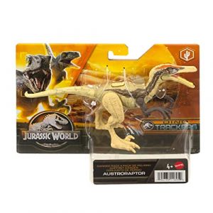 Image de Mattel Jurassic World Danger Pack - HLN50 - Figurine articulée de Dinosaure - Personnage Austroraptor