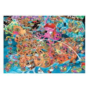 Piatnik Puzzle 1000 pièces « The Pink Pirate », 5568