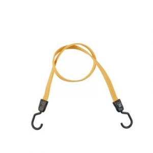 Diall Lot de 2 tendeurs &eacute;lastiques plats orange, 100 cm