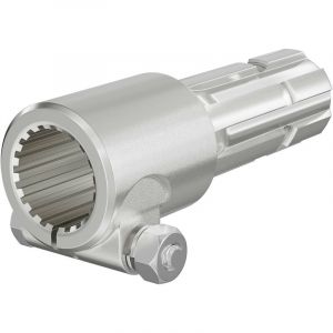 wiltec Manchon Prise de force Cardan 175mm Logement pour arbre cannelé 1 3/4' 20D Sortie 1 3/4' 6D Tracteur