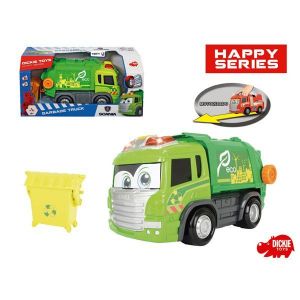 Image de Dickie Toys Camion-poubelle Happy Scania