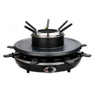 Image de E.zichef Winter Party - Appareil a raclette et fondue pour 8 personnes
