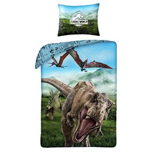 Image de Home Jurassic World - Parure de Lit Dinosaure - Housse de Couette Coton