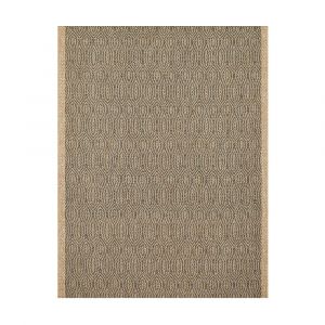 Tapis extérieur - 120x170cm - naturel - 100% polypropylène résistant aux UV - 1400 gr/m2 - ROZEN