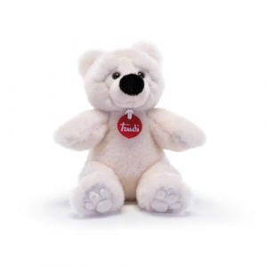 Image de Trudi Ours Joel Ivoire Cadeau en Peluche pour Noël, Ours Polaire en Peluche | 18x21x19cm Taille S | Teddy Bears, Ours Classiques | modèle 25633