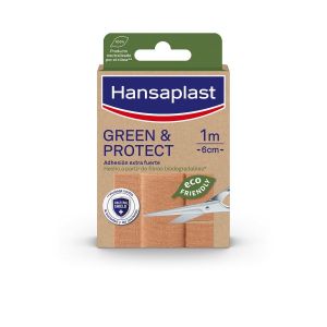 Hansaplast Green & Protect In Striscia 1mx6cm 10 Pezzi