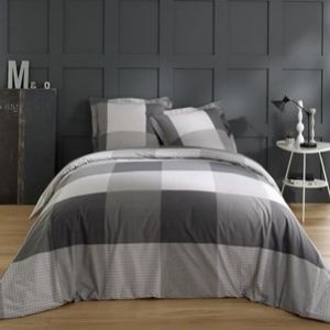 Image de Vision Carol - Housse de couette et 2 taies 100% coton (220 x 240 cm)