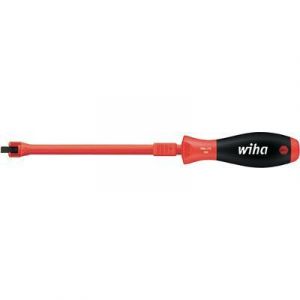 Wiha Tournevis porte-vis pour vis à fente SoftFinish (398) 6,0 mm, 175 mm - 32871