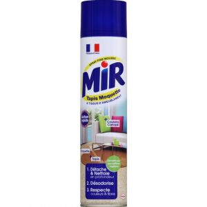 Mir Spray fine mousse tapis, moquette & tissus d'ameublement, triple action