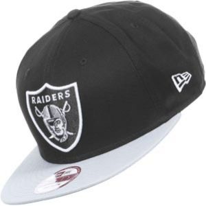 Image de A New Era Nfl Cotton Block Raiders Snapbacks casquette noir gris M/L EU