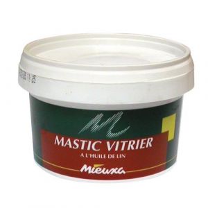 Mieuxa Mastic vitrier - beige - 500 g - Mastic de vitrier