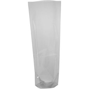 Creotime Sachet plastique à fond ovale - 7,5 x 5,5 x 19 cm - 20 pcs