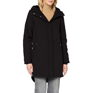 Vero Moda Manteau long à capuche Noir - Taille 38