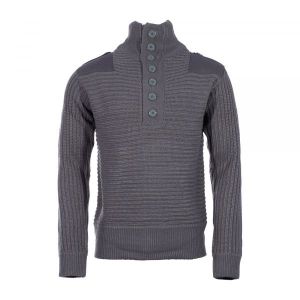 Brandit Pull-over 'Alpin' gris fonc&eacute; - Couleur Gris Fonc&eacute; - Taille S