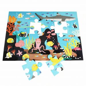 Puzzle de sol récifs coralliens enfant Rex London
