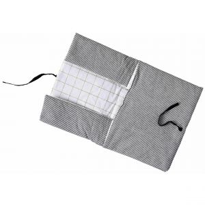 Declikdeco Matelas à langer FINETTE Caviar 70 x 50