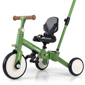 Milly Mally Porteur 4-en-1 Optimus Max Vert