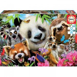 Educa Puzzles Junior300 Black-Eyed Friends Selfie
