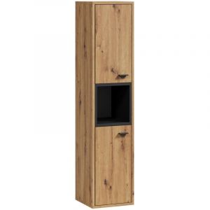 Badplaats - Colonne de salle de bain Oliver 131 cm Chene avec