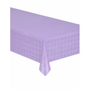 Image de Nappe en rouleau papier damassé lilas