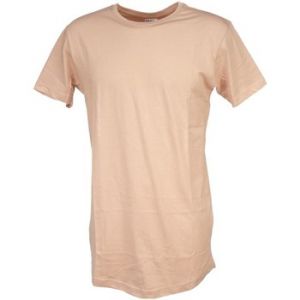 Urban classics T-shirt Shaped long tee lt rose rose - Taille EU M,EU L