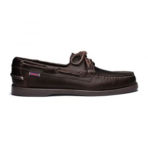 Sebago Chaussure Bateau Docksides Portland Leather EU 43 1/2 Dark Brown