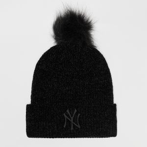 New era WMNS Chenille Bobble Beanie MLB New York Yankees - Couleur Noir - Taille one size
