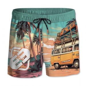 Freegun Maillot de Bain Garçon Séchage Rapide, Short de Bain Enfant, Filet intérieur et Poches Latérales 10 ans/12 Ans