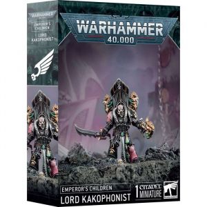 Games Workshop Figurine Warhammer 40k - SMC Emperor's Children Seigneur Kakophoniste