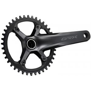 Shimano GRX FC-RX600 Crank Set 1x11 40T, black 172,5mm Pédaliers