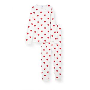 Image de Petit Bateau Fille Mison Jr Pyjama, Rouge, 16 ans EU