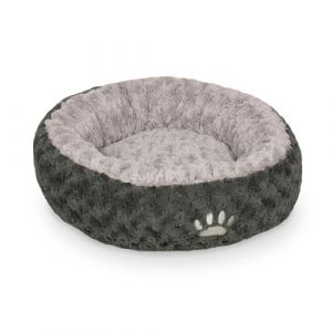 Nobby Seoli Donut pour Chien Gris Foncé/Gris Clair Diamètre 60 cm