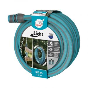 Jardibric Tuyau d'Arrosage Light Anti Torsion Tricotés 5 Couches (20 m)