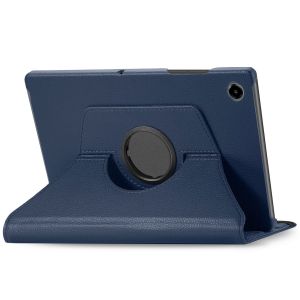 IMoshion Coque tablette rotatif à 360° Galaxy Tab A8 - Bleu foncé