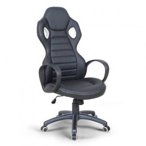 Franchi B&uuml;rosessel - Chaise de bureau fauteuil sport gamer ergonomique en similicuir GP