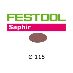 Image de Festool StickFix Saphir STF 115 mm - Boîte de 25 disques abrasifs