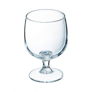 Arcoroc Verres à pied empilables trempés Amélia 190ml - Lot de 12