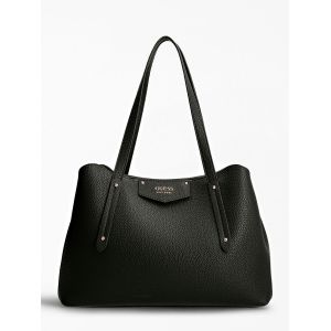 Guess <p>Cabas <strong> Eco Brenton</strong> en polyuréthane recyclé. <br />L'intérieur, non doublé, comprend une large poche de séparation zippée. <br />Il se porte à l'épaule avec ses longues anses et ferme avec un top magnétique.<br /> Petite poche zip