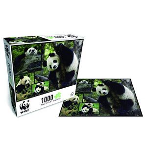 Image de WWF Puzzle 1000 pièces : Pandas