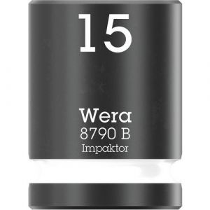 Wera 05005506001 8790 B Douilles Impaktor à emmanchement 3/8", 15 x 30 mm