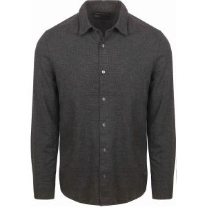 Marc O'Polo Chemise Flanel Impression Anthracite Gris taille L