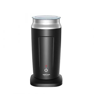 Safecourt Kitchen Milk Frother - Mousseur à lait électrique - Noir - 4 en 1 - Facile à utiliser - 500W - sans BPA