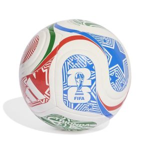 Adidas Ballon Trionda Club Coupe Du Monde 2026 - Blanc/rouge/bleu/vert, pointure Ball SZ. 3 - ['Blanc'] - Taille Ball SZ. 3