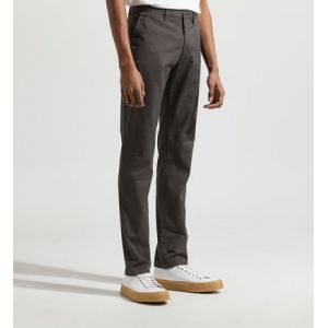 Image de Tommy Hilfiger Pantalon chino Denton Flex 1985 coton stretch bio Gris - Couleur Gris - Taille XXL