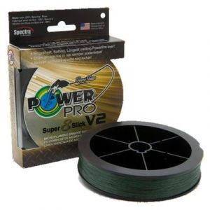 Power pro Ligne Super 8 Slick V2 135 M 0.190 mm Moss Green