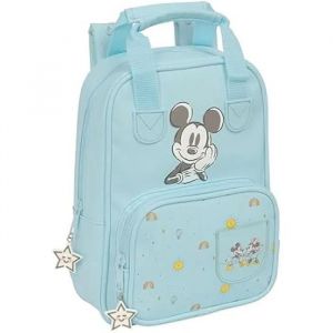 Safta Sac à dos pour enfant Mickey Mouse Baby - Bleu - Tissu recyclable - Mixte