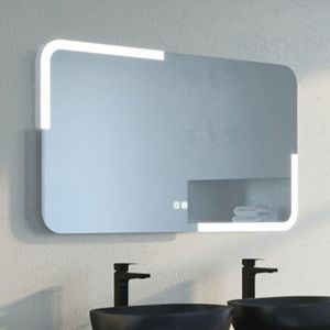 Distribain Miroir rectangulaire à LED PRISMA 1200