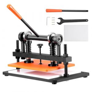 Machine à Glaçons - VEVOR - Machine à Découper du Cuir 36x26 cm Presse de Découpe Manuelle Cuir Papier